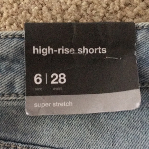 Mossimo High waisted Spirit of 76 shorts Sz 6 - Picture 3 of 5